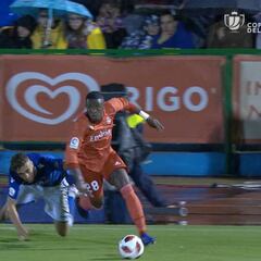 El sonido del público con el regate de Vinicius: definitorio...