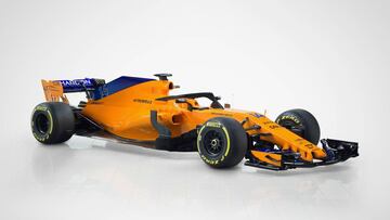 Vista del nuevo McLaren Renault.