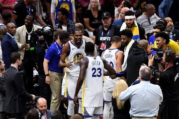 La celebración de los Warriors en imágenes