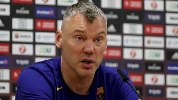 16/05/22 BARCELONA BALONCESTO 
 RUEDA DE PRENSA SARUNAS JASIKEVICIUS