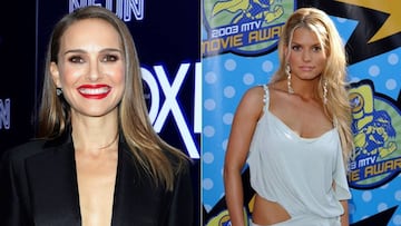 El rifirrafe entre Natalie Portman y Jessica Simpson por unas fotos en bikini.