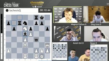 Carlsen liquida a Ding por la vía rápida y se mete en la final