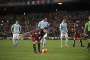 El genial penalti de Messi desde 3 perspectivas diferentes