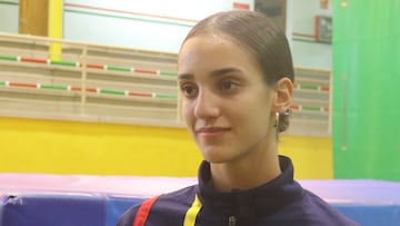 Imagen de la gimnasta María Herranz.