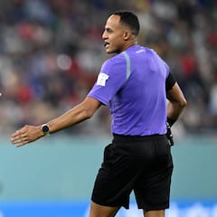 Ismail Elfath, árbitro estadounidense y protagonista en el debut de Cristiano Ronaldo en Qatar 2022