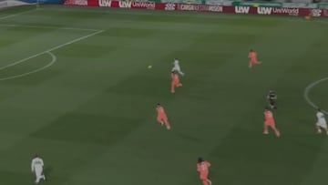 Sumó los primeros minutos en España e hizo esto: tremenda jugada de Cepeda