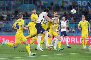 Maguire marcó al inicio de la segunda parte el 0-2.