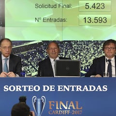 Los socios del Madrid solicitan 24.268 entradas para ir a Kiev