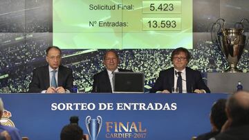 Los socios del Madrid solicitan 24.268 entradas para ir a Kiev