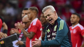 Javier Aguirre head coach of Mexico during the international friendly football match between Sport Club Internacional and Mexico (Mexican National team) at the Beira-Rio Stadium in Porto Alegre, Brazil, on January 16, 2025.
