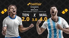 CD Tenerife vs. Málaga CF: horario, dónde ver, pronósticos y clasificación