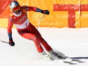 Svindal, oro olímpico, lidera el doblete noruego en descenso