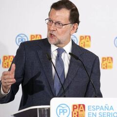 ¿Y qué dice el presidente
Rajoy de las esteladas?