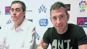 <b>SEGURO. </b>Ángel quiere triunfar en su etapa en el Girona.