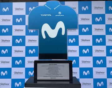 Tras 8 años con el Movistar Team, el equipo español entrega un sentido homenaje a Nairo Quintana.