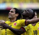 Doblete de Falcao para poner a Colombia líder