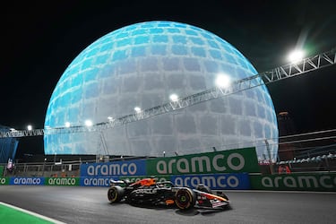 Red Bull comete insólito error en el GP de Las Vegas
