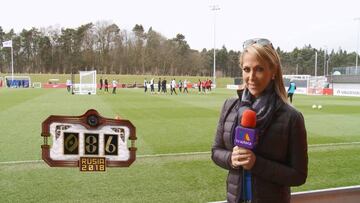 A 86 días del Mundial, el reporte de Inés Sainz