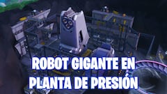 Fortnite: comienza la construcción de un robot gigante en Planta de Presión