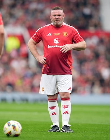 Wayne Rooney vuelve a Old Trafford: su aspecto f¨ªsico, lo m¨¢s comentado