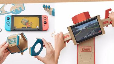 Nintendo Labo y otros juegos que priorizan la creatividad