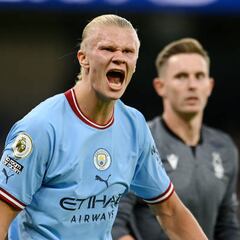 ¡Haaland, menudo bicho!