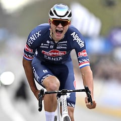 Van der Poel acapara los focos en una Amstel de muchas ausencias