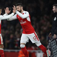 Giroud anticipó el reencuentro que tendrá con Alexis Sánchez