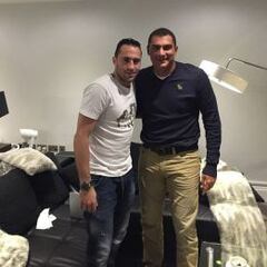 Faryd Mondragón se reencuentra con su “hermano” David Ospina