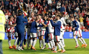 El Rayo consiguió un meritorio empate ante el Real Madrid tras jugarle de tú a tú al equipo madridista.