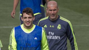 Kovacic, en un entrenamiento.