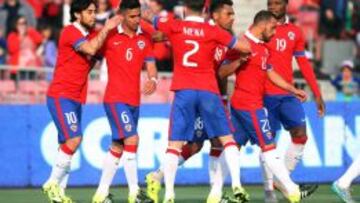 Chile sacó un trabajado triunfo en el amistoso ante Paraguay