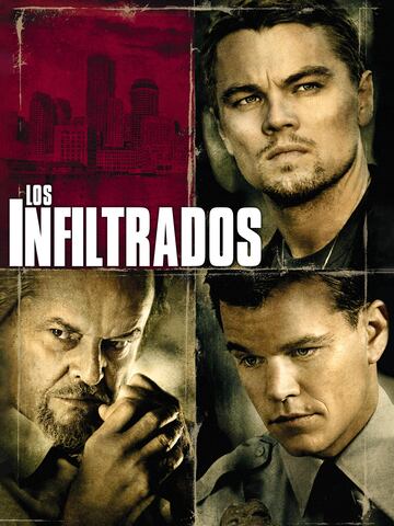 El maravilloso remake de la hongkonesa 'Internal Affairs' tambin muy buena) es un thriller policiaco con un reparto de ensue?o (DiCaprio, Matt Damon, Jack Nicholson, Mark Walberg') y dirigido por uno de los mejores directores de la historia del cine. Por esto mismo gan cuatro Oscar: Mejor Pelcula, Direccin, Guion Adaptado y Montaje.