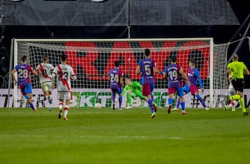 Rayo Vallecano-Barcelona en imágenes