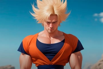 Dragon Ball Goku live action IA