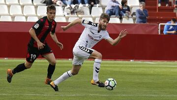 Erice con el Albacete.