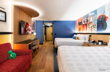 El alucinante hotel de Pixar que abrirá próximamente en Disneyland