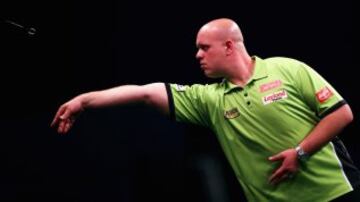 El neerlandés Michael van Gerwen.