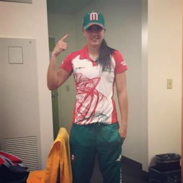 Nayeli Rangel una futbolista orgullosamente mexicana.