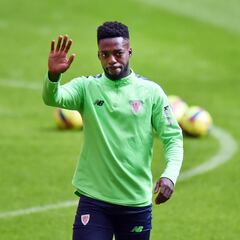 Sesión en San Mamés sin Iñigo Martínez y con Williams dosificando