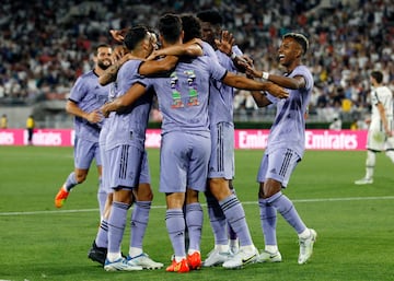 Las mejores imágenes del Real Madrid - Juventus en Los Ángeles