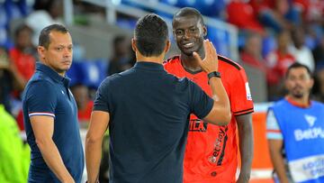 Adrián Ramos y Lucas González en su etapa en América de Cali