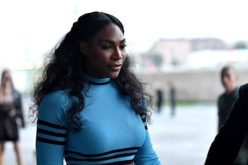 Serena Williams in Milan, not Wuhan.