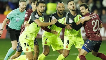Pontevedra 3 - Mallorca 0 en Pasarón en Copa del Rey.
