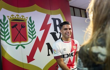 Falcao: "Ahora medio Colombia va a seguir los partidos del Rayo"
