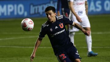 Formación confirmada de la U frente a Audax Italiano