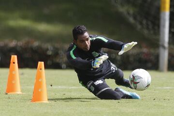 Así fue el entrenamiento de Atlético Nacional pensando en la primera fecha de cuadrangulares ante Cúcuta Deportivo en el Atanasio Girardot el sábado 9 de noviembre.