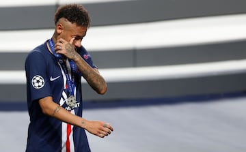 Kingsley Coman fue el anotador del triunfo para la escuadra bávara, pero del lado del PSG quien acaparó miradas fue Neymar debido a su llanto tras caer en los 90 minutos.