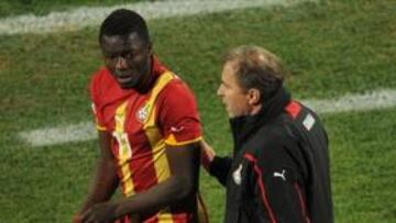 Rajevac: "Decidí echar a Muntari pero al final pidió perdón"