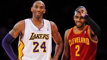 La an¨¦cdota que impulsa a Kyrie Irving a tener un "uno contra uno en el cielo" con Kobe Bryant